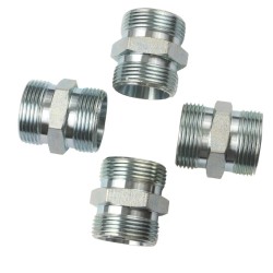 1C/1D-RN Metric Bite Type Straight Adapters Metric Cutting Ring Straight Fittings DIN2353 ISO8434-1
