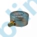 2.5 Inch 63mm Bottom Connection Brass Internal Oil Filled Pressure Gauge Hydraulic Pressure Gauge