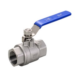 Q11F2PC Two Piece 2PC Ball Valve with Female Thread Connector