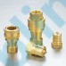 ISO7241-B KZD Brass Hydraulic Quick Release Couplings