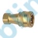 ISO7241-B KZD Brass Hydraulic Quick Release Couplings