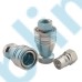 ISO7241-B KZF Stainless Steel Hydraulic Quick Release Couplings SUS304 SUS316