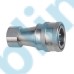ISO7241-B KZF Stainless Steel Hydraulic Quick Release Couplings SUS304 SUS316