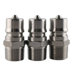 ISO7241-B Stainless Steel Male Thread ISO-B Hydraulic Quick Release Couplings