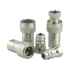 ISO5675 Push And Pull Type Female Thread Hydraulic Quick Couplings Russia Tractor Coupler