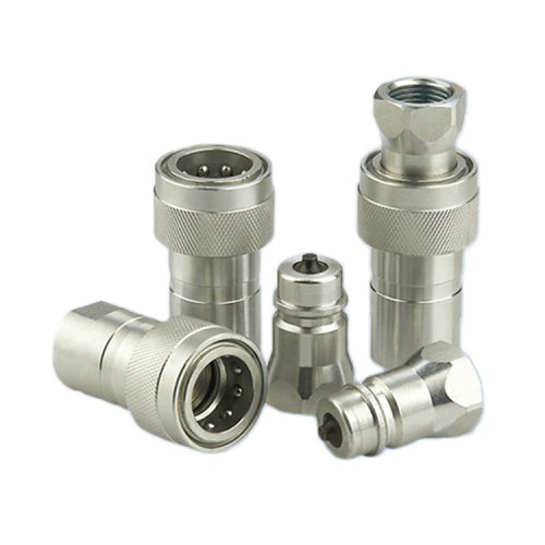 ISO5675 Push And Pull Type Female Thread Hydraulic Quick Couplings Russia Tractor Coupler