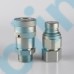 ISO16028 Flat Face Type Male Thread Connect Hydraulic Quick Release Couplings