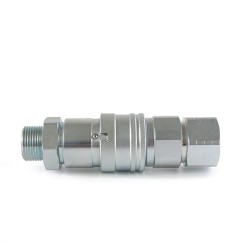 ISO16028 Flat Face Type Male Thread Connect Hydraulic Quick Release Couplings