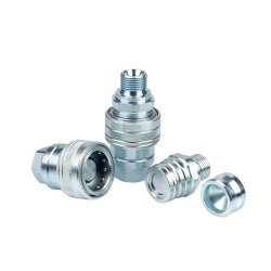 ISO5676 Faster VF High Pressure 20Mpa Flat Face Valve Fuel Hydraulic Quick Connector