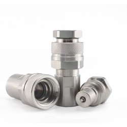 Faster VVS High Pressure Screw To Connect Thread Locked Hydraulic Quick Release Coupling