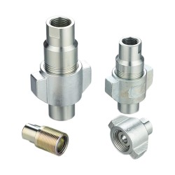 Faster FB Wing Nut Screw To Connect Thread Locked Hydraulic Quick Release Coupling