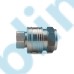 3/8“ Tema 3800 KEW Non-valve Straight Through Type Steel Hydraulic Quick Release Coupling