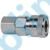 Nitto Type Pneumatic Quick Release Coupler Chrome Plated Steel Large Body