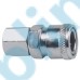 Nitto Type Pneumatic Quick Release Coupler Chrome Plated Steel Small Body