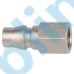 Single Hand Nitto Type Pneumatic Quick Release Coupler Nickel Plated Steel