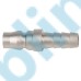 Single Hand Nitto Type Pneumatic Quick Release Coupler Nickel Plated Steel