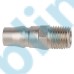 Single Hand Nitto Type Pneumatic Quick Release Coupler Nickel Plated Steel