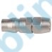 Single Hand Nitto Type Pneumatic Quick Release Coupler Nickel Plated Steel