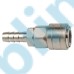 Single Hand Nitto Type Pneumatic Quick Release Coupling Nickel Plated Steel