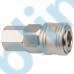 Single Hand Nitto Type Pneumatic Quick Release Coupler Nickel Plated Steel