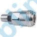 Nitto Type Pneumatic Quick Release Coupler Chrome Plated Steel Single Hand