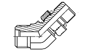 24°Cone Adapters Connectors Fittings