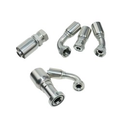 One Piece Hydraulic Hose Fittings For Braided Hose