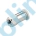 PCF-C Metric Tube to Metric BSPT PT Thread Female Straight Mini One-touch Fittings