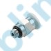 PC-C Metric Tube to Metric BSPT PT Thread Male Straight Mini One-touch Fittings