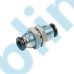 PM-C Metric Tube to Metric Thread Bulkhead Male Union Straight Mini One-touch Fittings