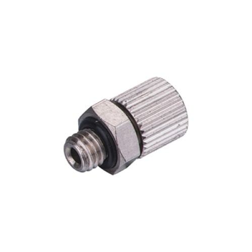 TC Metric Tube to Metric BSPT PT BSPP G Thread Mini Locknut Male Straight