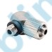 TL Metric Tube to Metric BSPP G Thread Mini Locknut Male 90° Elbow