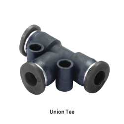 PUT-C Metric Tube Tee Type Union Mini One-touch Fittings