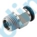 PC-N Inch Tube to NPT Thread Male Straight One-touch Fittings