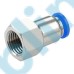 PCF-G Metric Tube to BSPP G Thread Female Straight One-touch Fittings