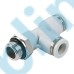 PST-G Metric Tube to BSPP G Thread Male Run Tee One-touch Fittings