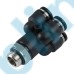 PXT-G Metric Tube BSPP G Thread Male Double Y Five Way One-touch Fittings