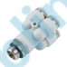 PXT-G Metric Tube BSPP G Thread Male Double Y Five Way One-touch Fittings