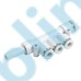 PKJ Metric Tube Equal or Reducer Triple Branch Plug-in Five Way One-touch Fittings