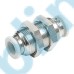 PM Metric Tube Inch Tube to Metric Thread Bulkhead Male Union Straight One-touch Fittings