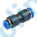 PUG Metric Tube Inch Tube Reducer Union Straight One-touch Fittings