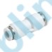 PUG Metric Tube Inch Tube Reducer Union Straight One-touch Fittings