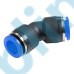 PUL135 Metric Tube Inch Tube 135° Elbow Union One-touch Fittings