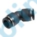 PUL135 Metric Tube Inch Tube 135° Elbow Union One-touch Fittings