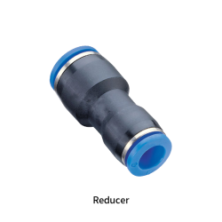 PG Metric Tube Inch Tube Reducer Union Straight With Mounting Hole One-touch Fittings