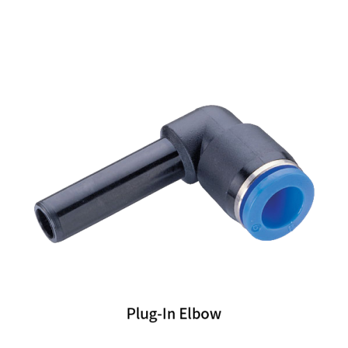 PLJ Metric Tube Inch Tube Equal or Reducer Elbow Plug-in One-touch Fittings