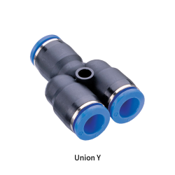 PY Metric Tube Inch Tube Y Type Union One-touch Fittings