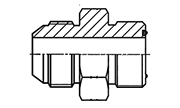 37° Flared Adapters Connectors Fittings