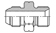 60° Cone Adapters Connectors Fittings JIS