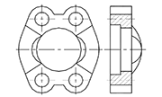 Flange Adapters Connectors Fittings